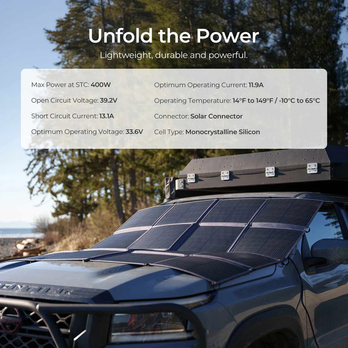 Renogy 400W ShadowFlux Anti-Shading N-Type Solar Panel Blanket
