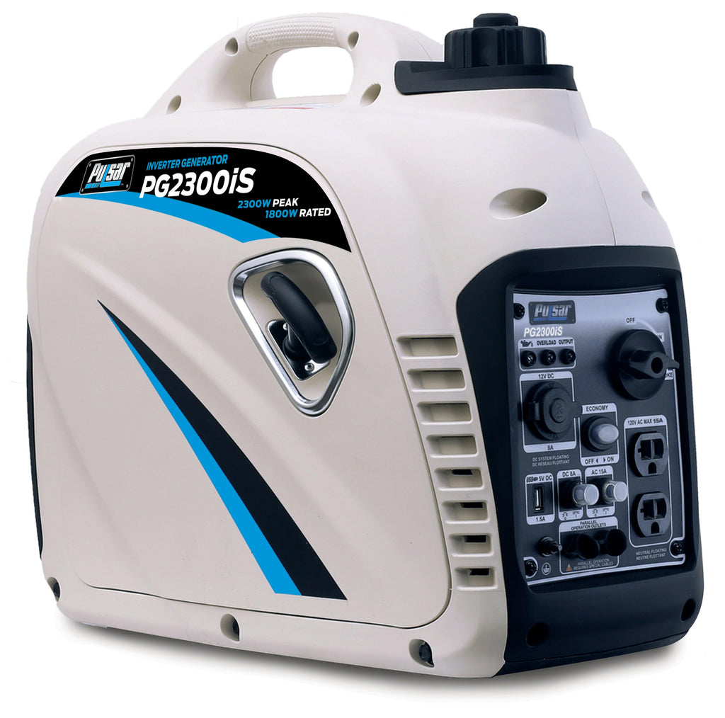 Pulsar PG2300IS 2300W Portable Quiet Inverter Generator with USB Port & Parallel Capability