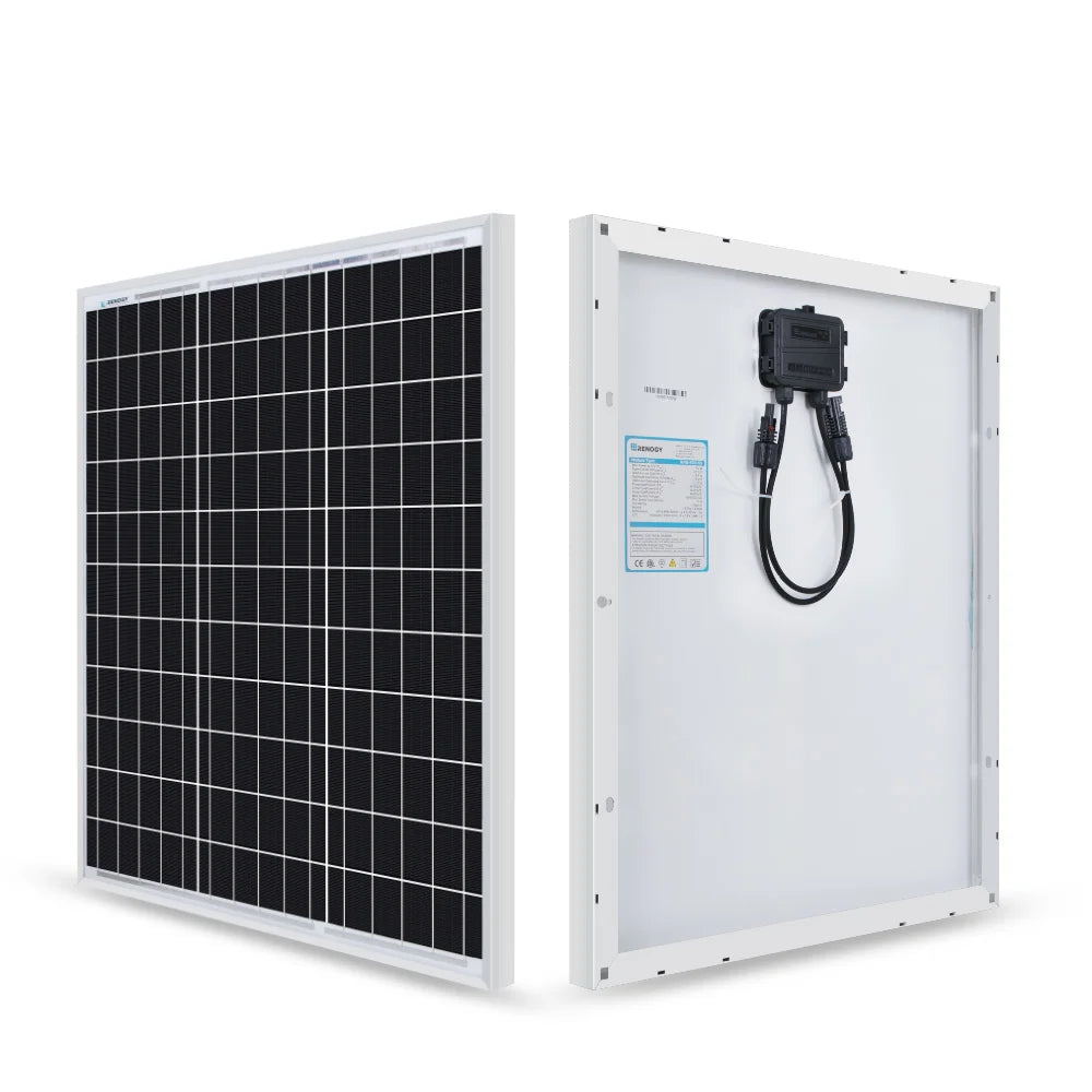 Renogy 50W Monocrystalline Solar Panel 12V High-Efficiency PV Module for RV & Marine Use
