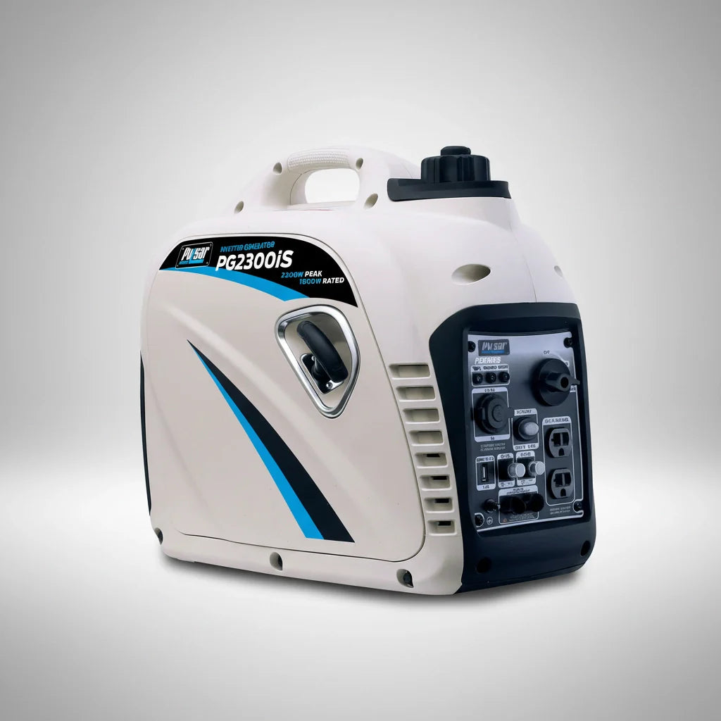 Pulsar PG2300IS 2300W Portable Quiet Inverter Generator with USB Port & Parallel Capability