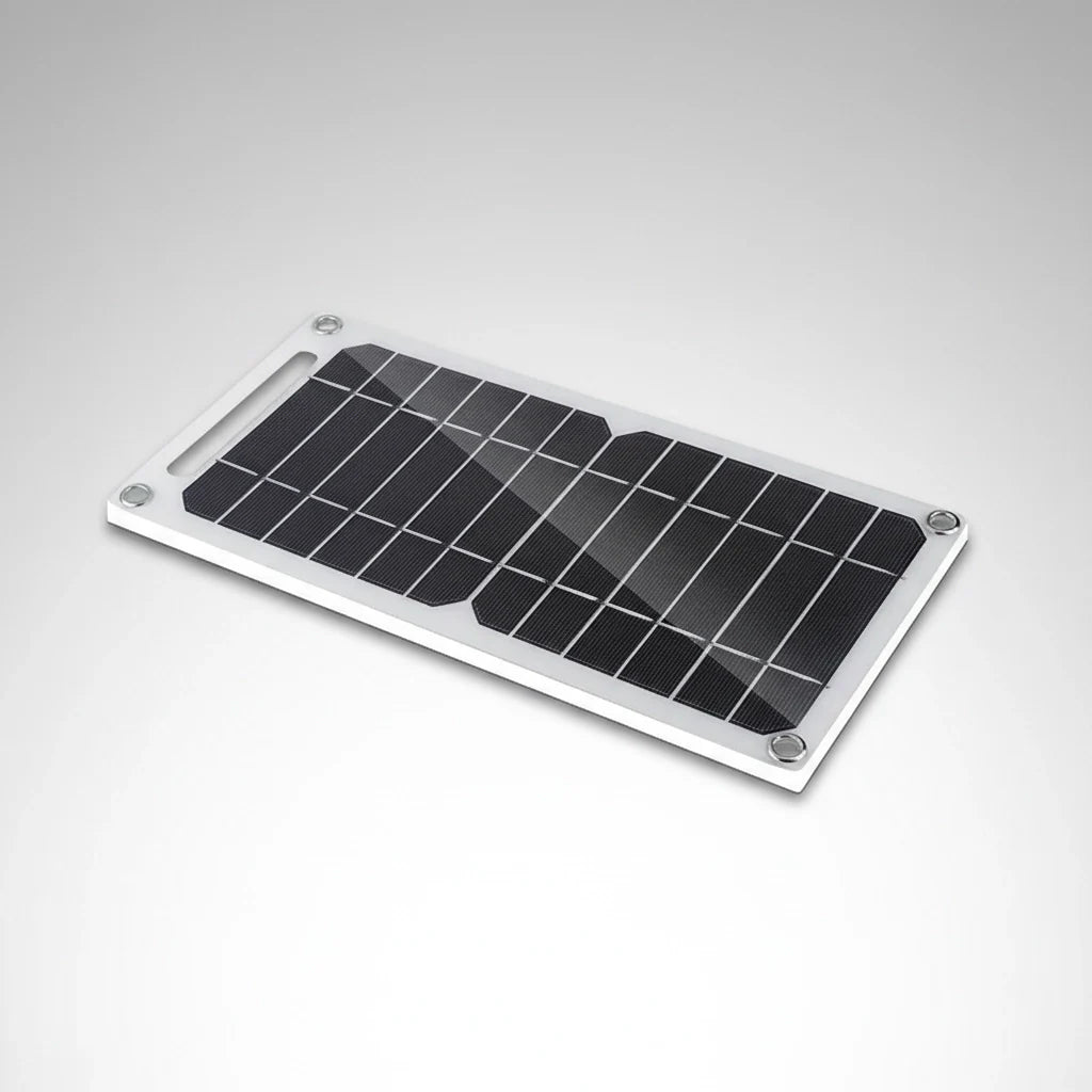 30W Portable Solar Panel USB Type-C Waterproof Charging Panel for Hiking, Camping & Outdoor Use